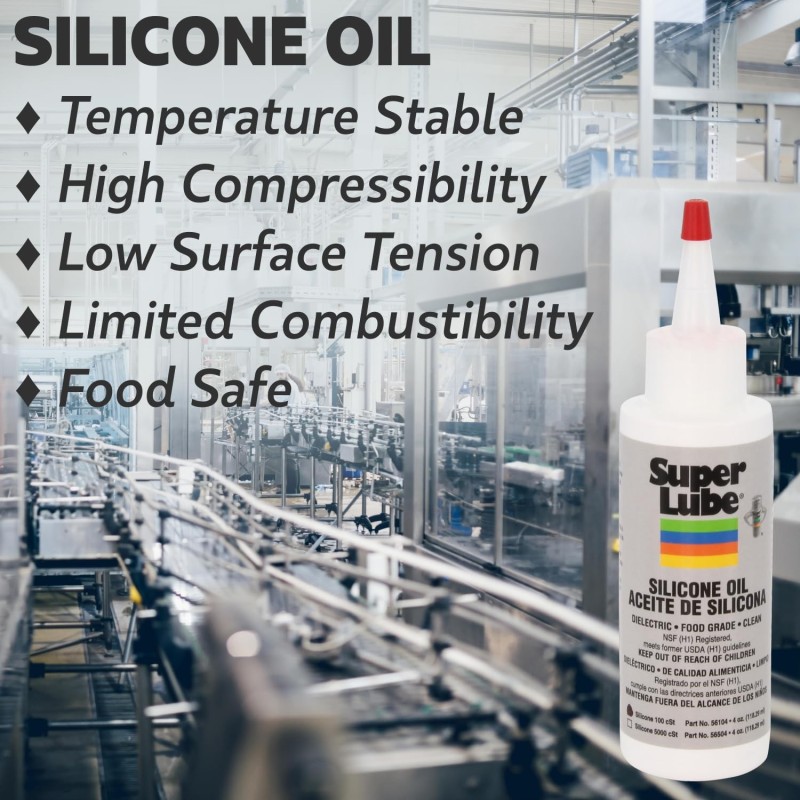 56401 Super Lube Silicone oil 1000 cSt - 3,79 L